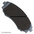 085-1364 by BECK ARNLEY - PREMIUM ASM BRAKE PADS