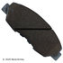 085-1367 by BECK ARNLEY - PREMIUM ASM BRAKE PADS