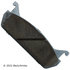 085-1389 by BECK ARNLEY - PREMIUM ASM BRAKE PADS