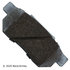 085-1431 by BECK ARNLEY - PREMIUM ASM BRAKE PADS