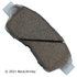 085-1453 by BECK ARNLEY - PREMIUM ASM BRAKE PADS