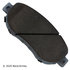 085-1506 by BECK ARNLEY - PREMIUM ASM BRAKE PADS