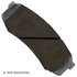 085-1502 by BECK ARNLEY - PREMIUM ASM BRAKE PADS