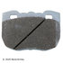 085-1524 by BECK ARNLEY - PREMIUM ASM BRAKE PADS