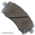 085-1554 by BECK ARNLEY - PREMIUM ASM BRAKE PADS