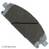 085-1546 by BECK ARNLEY - PREMIUM ASM BRAKE PADS