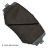 085-1547 by BECK ARNLEY - PREMIUM ASM BRAKE PADS