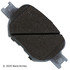 085-1620 by BECK ARNLEY - PREMIUM ASM BRAKE PADS