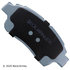 085-1623 by BECK ARNLEY - PREMIUM ASM BRAKE PADS