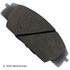 085-1639 by BECK ARNLEY - PREMIUM ASM BRAKE PADS