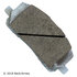 085-1658 by BECK ARNLEY - PREMIUM ASM BRAKE PADS