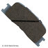 085-1659 by BECK ARNLEY - PREMIUM ASM BRAKE PADS