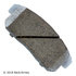 085-1663 by BECK ARNLEY - PREMIUM ASM BRAKE PADS