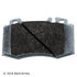 085-1666 by BECK ARNLEY - PREMIUM ASM BRAKE PADS