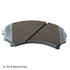 085-1654 by BECK ARNLEY - PREMIUM ASM BRAKE PADS