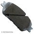 085-1679 by BECK ARNLEY - PREMIUM ASM BRAKE PADS