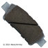 085-1700 by BECK ARNLEY - PREMIUM ASM BRAKE PADS