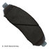 085-1726 by BECK ARNLEY - PREMIUM ASM BRAKE PADS