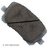 085-1697 by BECK ARNLEY - PREMIUM ASM BRAKE PADS