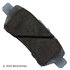 085-1736 by BECK ARNLEY - PREMIUM ASM BRAKE PADS