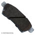 085-1727 by BECK ARNLEY - PREMIUM ASM BRAKE PADS