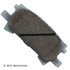 085-1741 by BECK ARNLEY - PREMIUM ASM BRAKE PADS