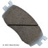 085-1746 by BECK ARNLEY - PREMIUM ASM BRAKE PADS