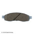 085-1747 by BECK ARNLEY - PREMIUM ASM BRAKE PADS