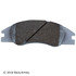 085-1740 by BECK ARNLEY - PREMIUM ASM BRAKE PADS