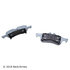 085-1704 by BECK ARNLEY - PREMIUM ASM BRAKE PADS