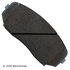 085-1748 by BECK ARNLEY - PREMIUM ASM BRAKE PADS