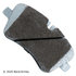 085-1714 by BECK ARNLEY - PREMIUM ASM BRAKE PADS