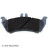 085-1711 by BECK ARNLEY - PREMIUM ASM BRAKE PADS