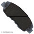 085-1755 by BECK ARNLEY - PREMIUM ASM BRAKE PADS