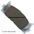 085-1758 by BECK ARNLEY - PREMIUM ASM BRAKE PADS