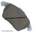 085-1763 by BECK ARNLEY - PREMIUM ASM BRAKE PADS