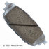 085-1782 by BECK ARNLEY - PREMIUM ASM BRAKE PADS