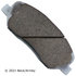 085-1789 by BECK ARNLEY - PREMIUM ASM BRAKE PADS