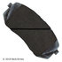 085-1784 by BECK ARNLEY - PREMIUM ASM BRAKE PADS