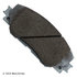 085-1786 by BECK ARNLEY - PREMIUM ASM BRAKE PADS