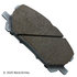 085-1805 by BECK ARNLEY - PREMIUM ASM BRAKE PADS