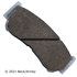 085-1797 by BECK ARNLEY - PREMIUM ASM BRAKE PADS