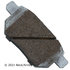 085-1824 by BECK ARNLEY - PREMIUM ASM BRAKE PADS