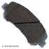 085-1831 by BECK ARNLEY - PREMIUM ASM BRAKE PADS