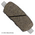 085-1832 by BECK ARNLEY - PREMIUM ASM BRAKE PADS