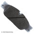 085-1834 by BECK ARNLEY - PREMIUM ASM BRAKE PADS