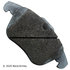 085-1883 by BECK ARNLEY - PREMIUM ASM BRAKE PADS