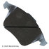 085-1886 by BECK ARNLEY - PREMIUM ASM BRAKE PADS