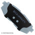 085-1870 by BECK ARNLEY - PREMIUM ASM BRAKE PADS