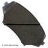 085-1871 by BECK ARNLEY - PREMIUM ASM BRAKE PADS
